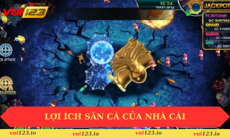 Bắn cá VUI123 2 Lợi ích khi chơi trên nền tảng game săn cá của nhà cái