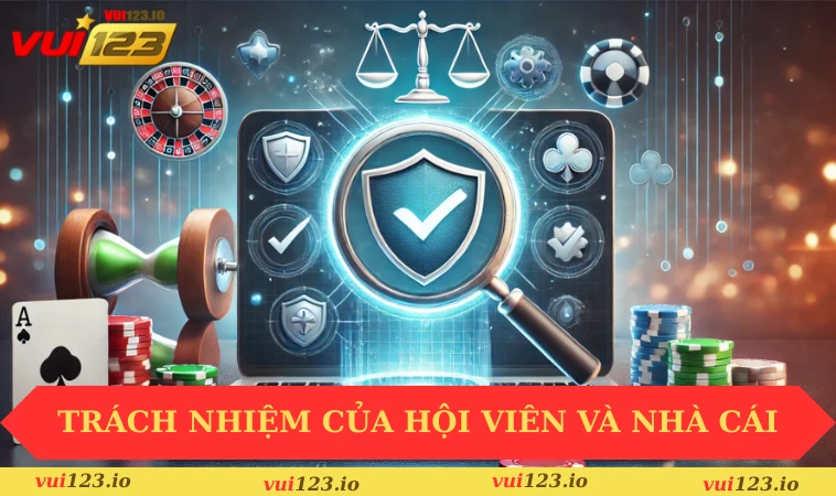 Điều khoản sử dụng VUI123 3 Trách nhiệm của hội viên và nhà cái tại sân chơi